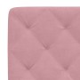 Cuscino Testiera Rosa 160 cm in Velluto