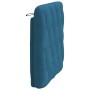 Cuscino Testiera Blu 90 cm in Velluto