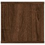 Mensola a Muro Rovere Marrone 102x30x29 cm Legno Multistrato