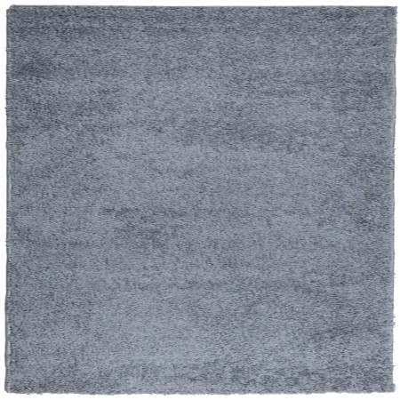 Tappeto Shaggy PAMPLONA a Pelo Lungo Moderno Blu 240x240 cm