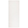 Tappeto Shaggy PAMPLONA a Pelo Lungo Moderno Crema 80x200 cm