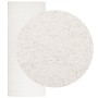 Tappeto Shaggy PAMPLONA a Pelo Lungo Moderno Crema 80x200 cm