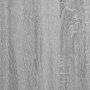 Mobile Specchio da Bagno Grigio Sonoma 60x16x60 cm Multistrato