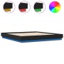 Giroletto con Luci LED Nero 200x200 cm