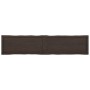 Piano Tavolo Marrone Scuro 180x40x(2-4)cm Rovere Non Trattato
