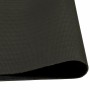 Tappeto da Cucina Lavabile Nero Tazza 60x180 cm in Velluto