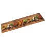 Tappeto da Cucina Lavabile Spezie 60x180 cm Velluto