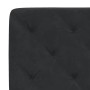 Giroletto con Luci LED Nero 180x200 cm in Velluto