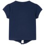 Maglietta da Bambina Blu Marino 104