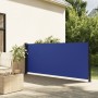 Tenda da Sole Laterale Retrattile Blu 120x500 cm