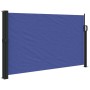 Tenda da Sole Laterale Retrattile Blu 120x500 cm