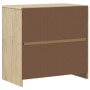 Credenza SAUDA 80x43x75,5 cm in Legno Massello di Pino