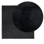 Tappeto OVIEDO a Pelo Corto Nero 200x200 cm