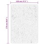 Tappeto OVIEDO a Pelo Corto Crema 120x170 cm