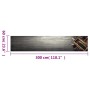 Tappeto da Cucina Lavabile Bottiglia Vino 60x300 cm in Velluto
