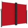 Tenda da Sole Laterale Retrattile Rossa 180x600 cm