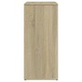 Credenza Rovere Sonoma 60x31x70 cm in Legno Multistrato