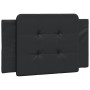 Letto con Materasso Nero 100x200 cm in Similpelle