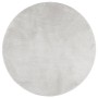 Tappeto OVIEDO a Pelo Corto Grigio Ø 240 cm