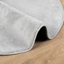 Tappeto OVIEDO a Pelo Corto Grigio Ø 240 cm