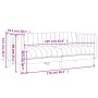 Set di Divani 3 pz Marrone in Tessuto