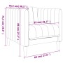 Set di Divani 3 pz Marrone in Tessuto