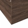 Giroletto Cassetti Rovere Marrone 160x200 cm Legno Multistrato