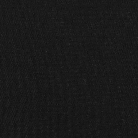 Giroletto con Testiera Nero 120x190 cm in Tessuto