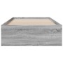 Giroletto Cassetti Grigio Sonoma 90x190 cm Legno Multistrato