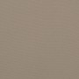 Cuscini Panca da Giardino 2pz Tortora 180x50x7cm Tessuto Oxford
