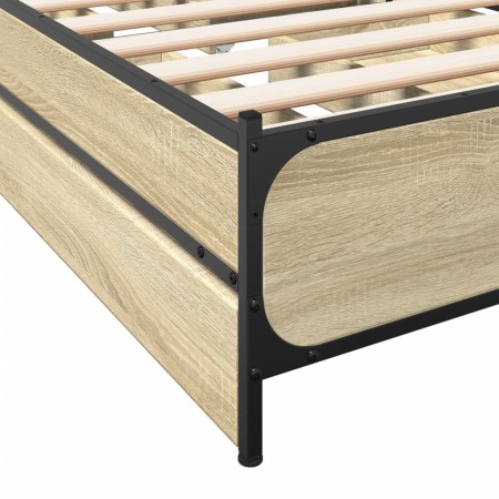 Giroletto Cassetti Rovere Sonoma 75x190 cm Legno Multistrato