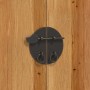 Set Mobili da Bagno 3 pz in Legno Massello di Pino