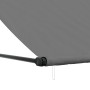 Tenda da Sole Retrattile Antracite 200x150 cm Tessuto e Acciaio