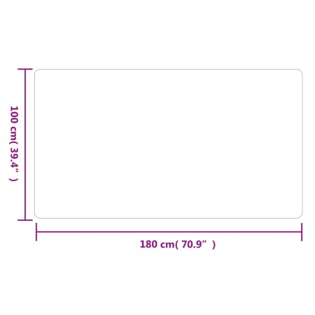 Tappeto Corsia Antracite 100x180 cm