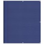Paravento da Balcone Blu 120x1000 cm 100% Poliestere Oxford