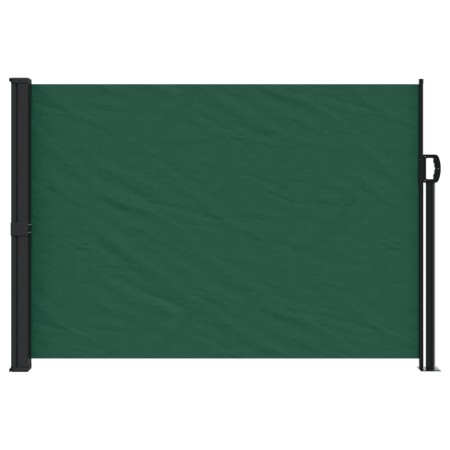 Tenda da Sole Laterale Retrattile Verde Scuro 140x300 cm