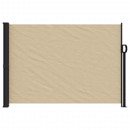 Tenda da Sole Laterale Retrattile Beige 140x600 cm