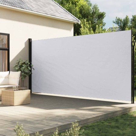 Tenda da Sole Laterale Retrattile Bianco 220x600 cm