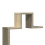 Scaffale a Parete Rovere Sonoma 104,5x10x43cm Legno Multistrato