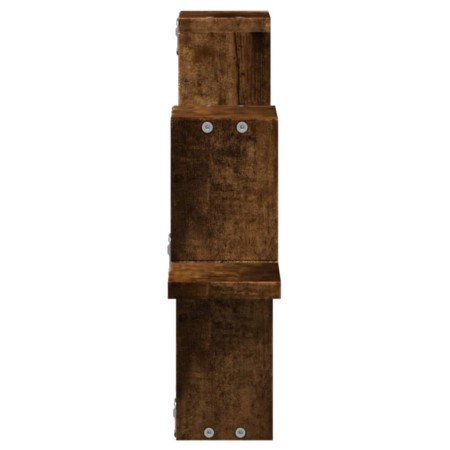 Mensola a Muro Rovere Fumo 104,5x10x43 cm Legno Multistrato