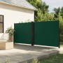 Tenda da Sole Laterale Retrattile Verde Scuro 160x600 cm