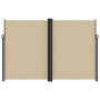 Tenda da Sole Laterale Retrattile Beige 220x600 cm