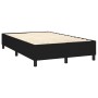 Giroletto a Molle Nero 120x200 cm in Tessuto