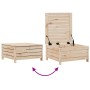 Set Divani da Giardino 7 pz in Legno Massello di Pino