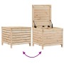 Set Divani da Giardino 7 pz in Legno Massello di Pino