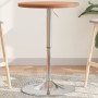 Tavolino da Bar Ø50x90,5 cm in Legno Massello di Faggio