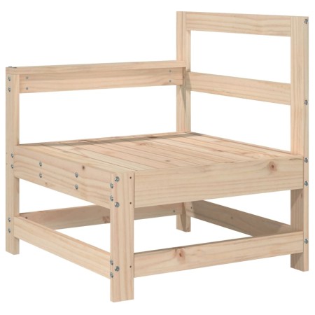 Set Divani da Giardino 4 pz in Legno Massello di Pino