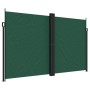 Tenda da Sole Laterale Retrattile Verde Scuro 200x1200 cm