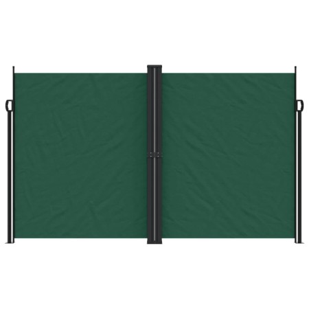 Tenda da Sole Laterale Retrattile Verde Scuro 200x1200 cm