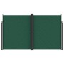 Tenda da Sole Laterale Retrattile Verde Scuro 200x1200 cm